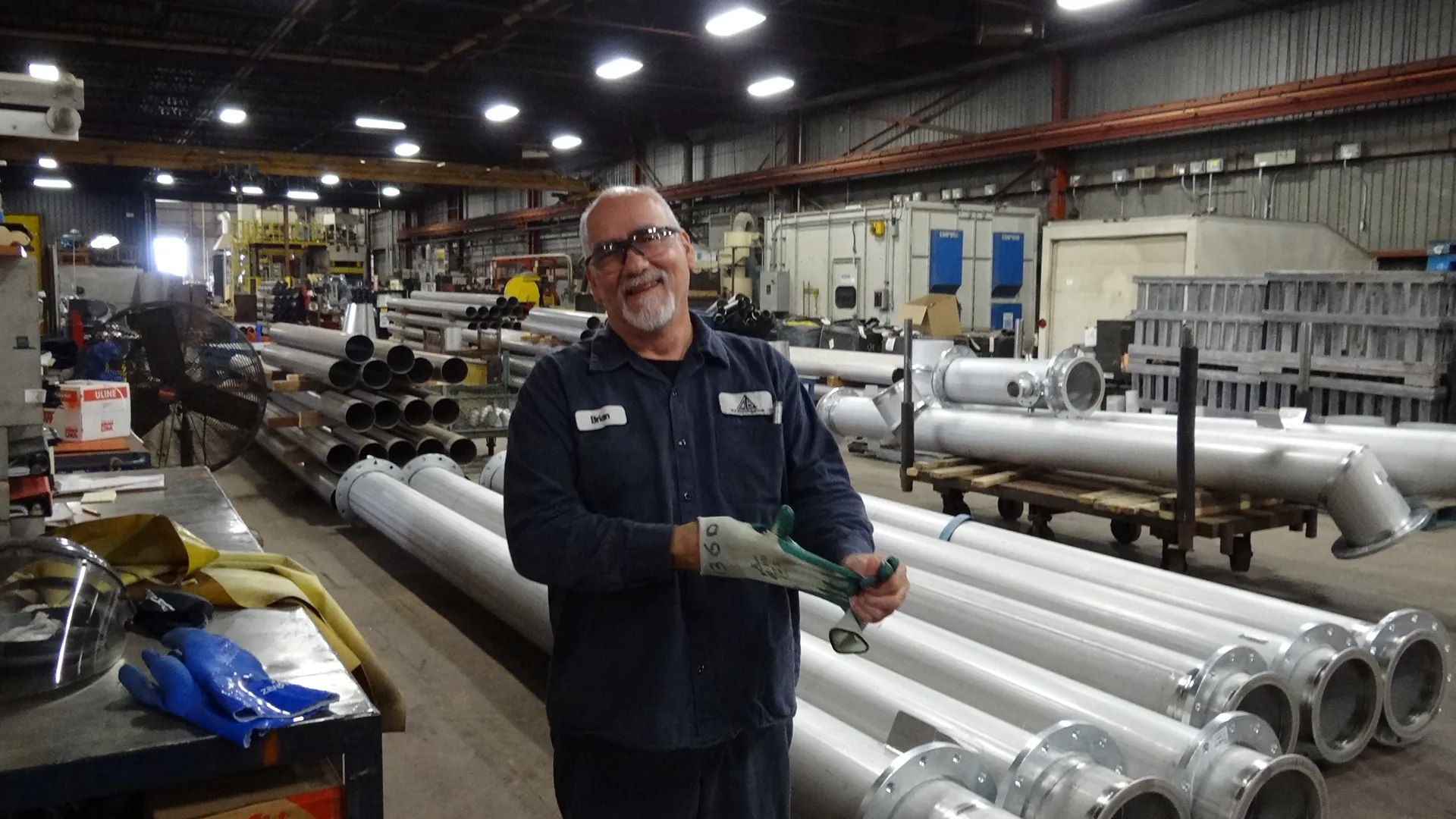 Smiling Employee