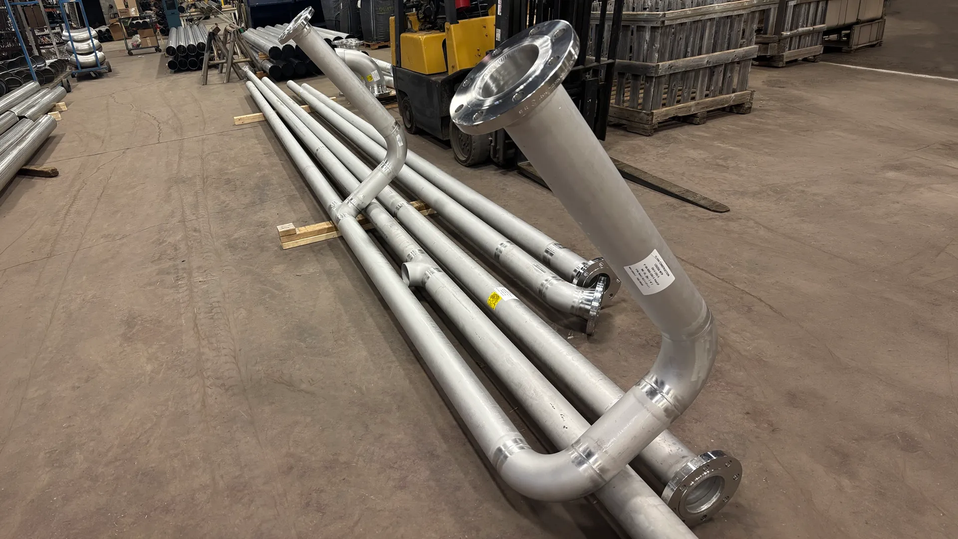 Metal Pipe Spooling